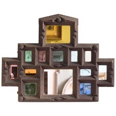 French Tramp Art Picture Frame