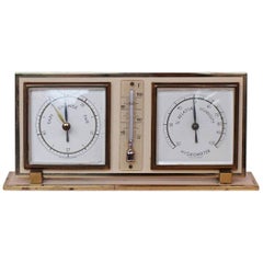 Vintage Barometer Thermometer Hygrometer