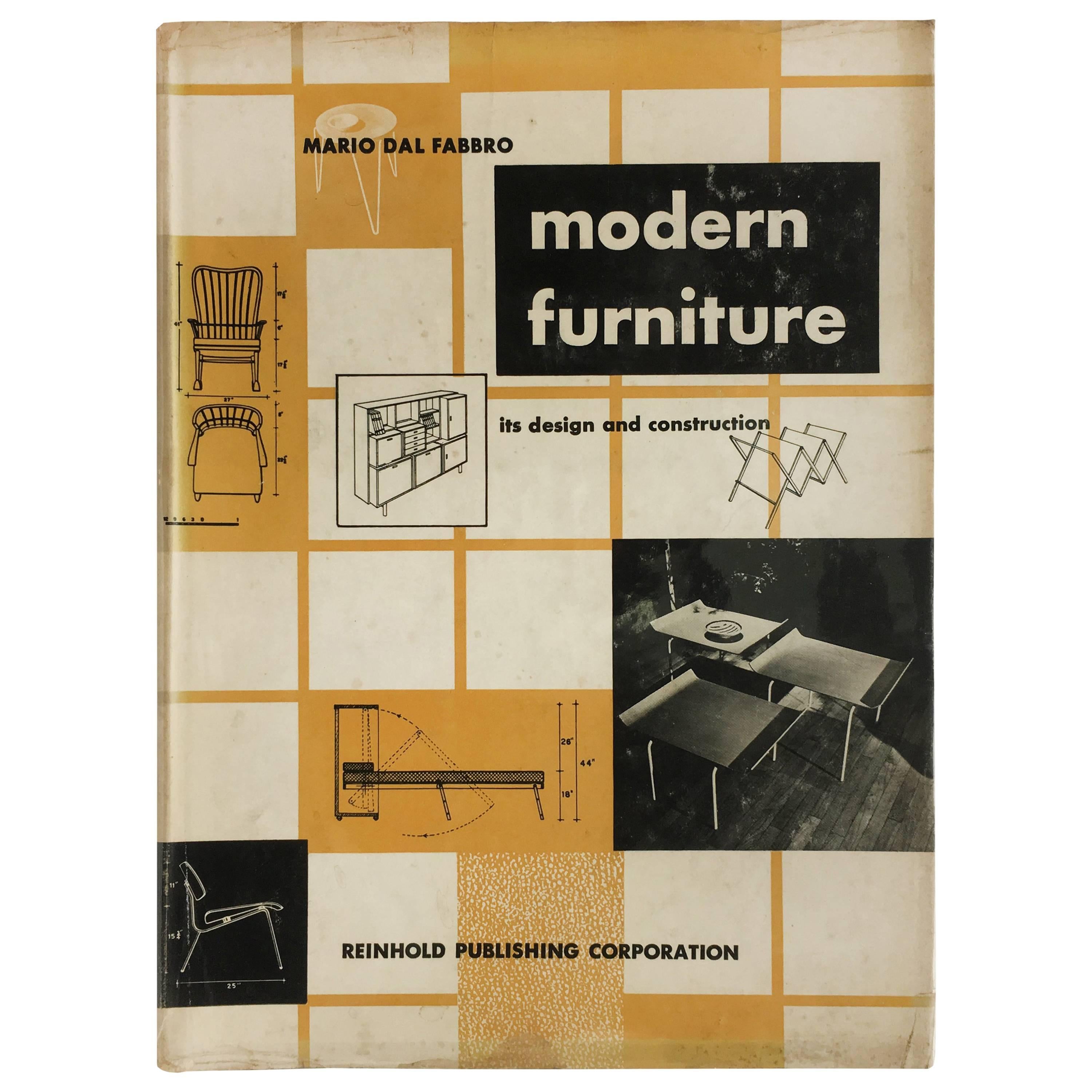 Modern Furniture, its Design and Construction by Mario Dal Fabbro, 1950 For Sale