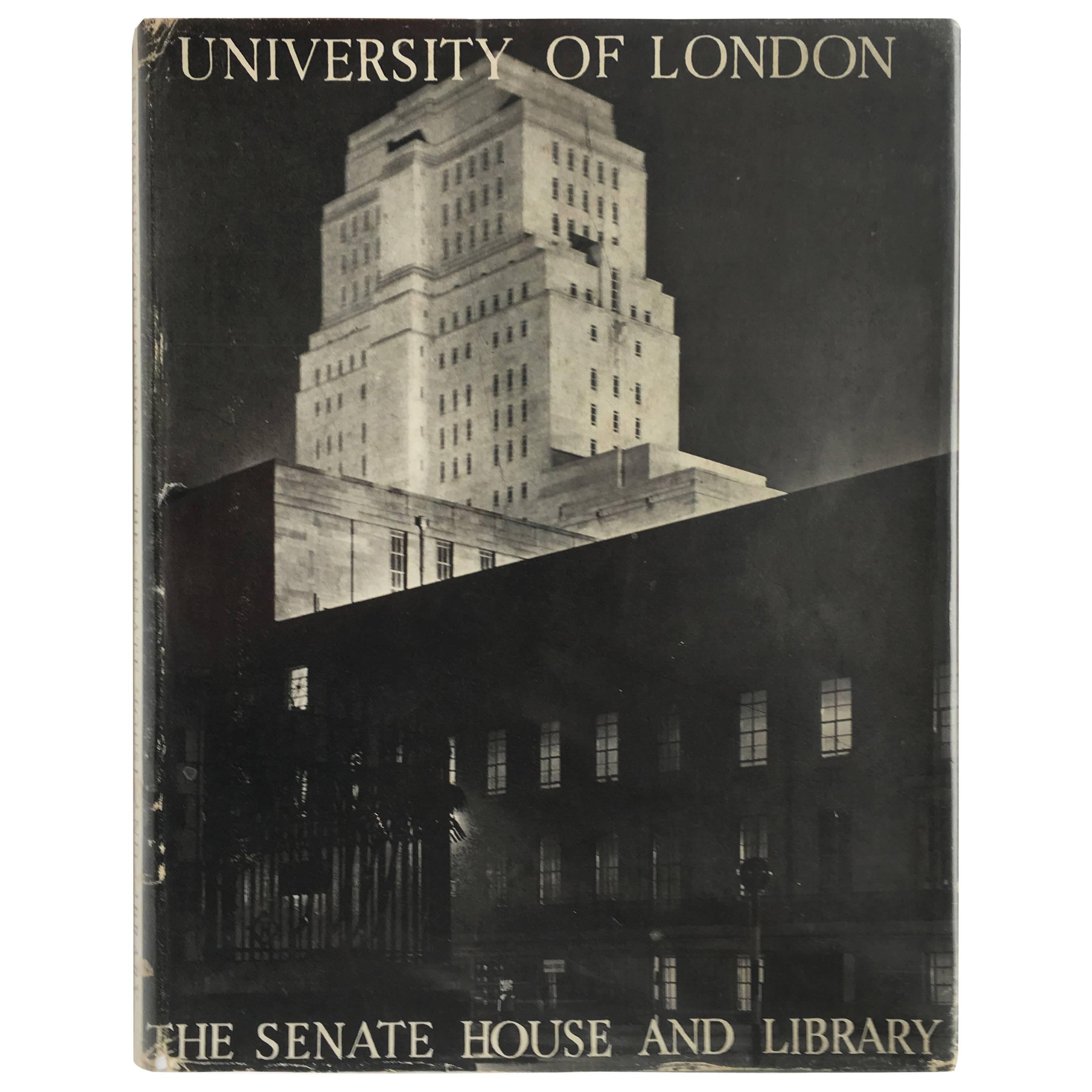 "University of London The Senate House and Library" Book