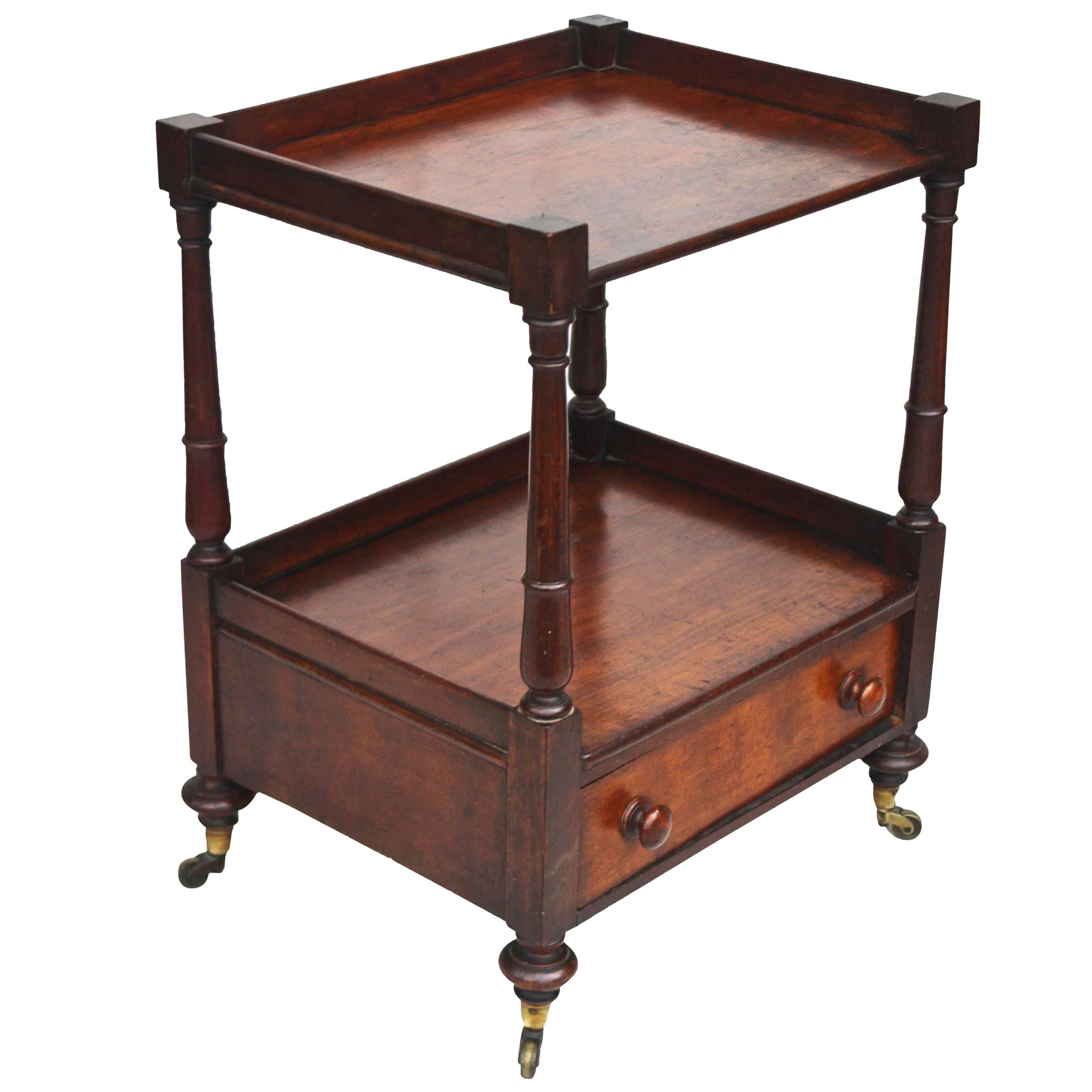Regency 'Short' Dumbwaiter Table