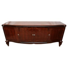 Rosewood Credenza or French Art Deco Sideboard