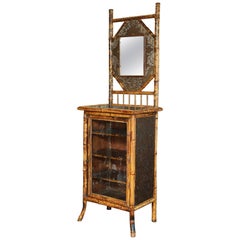 19th Century English Japonisme Bamboo Side Cabinet