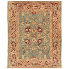 Antique Agra Indian Rug