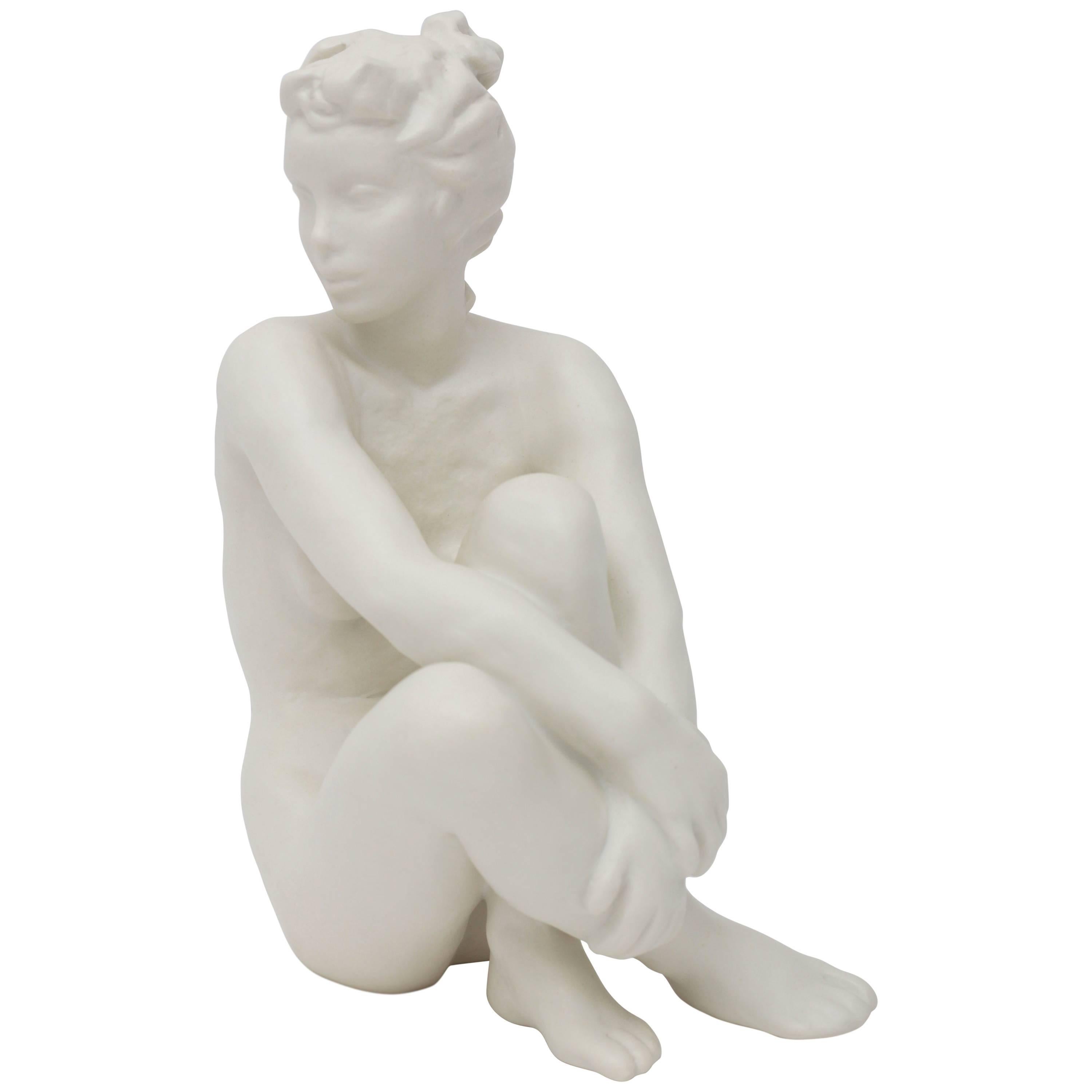  Figurine Sculpture of a Nude Female 