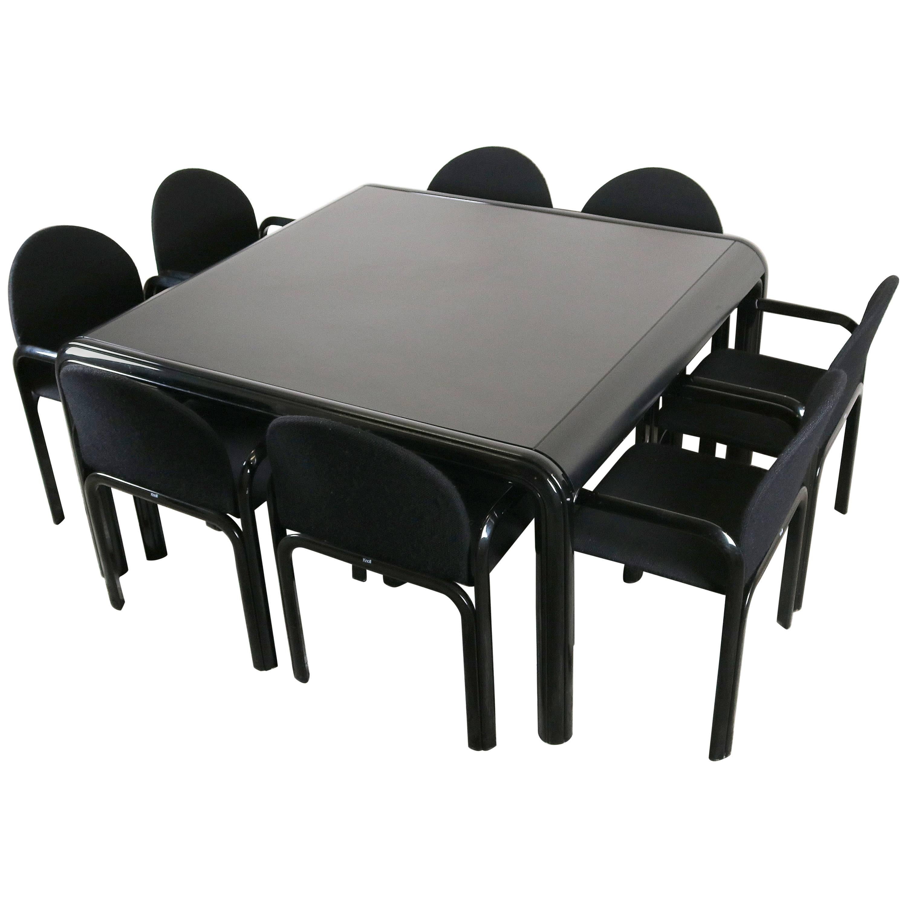 Gae Aulenti Dining Set for Knoll For Sale