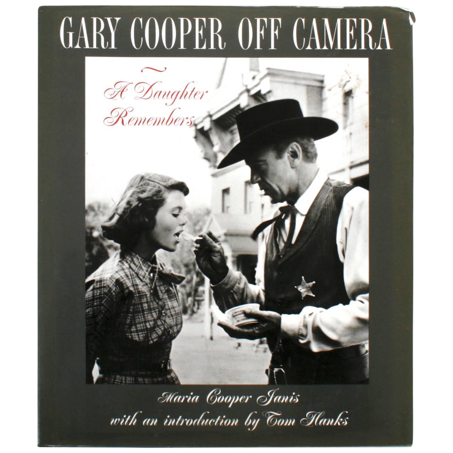 Gary Cooper Off Camera by Maria Cooper Janis, Signed First Edition