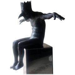 Beth Carter; King of the Birds; Bronze Resin; Edition 5 of 15