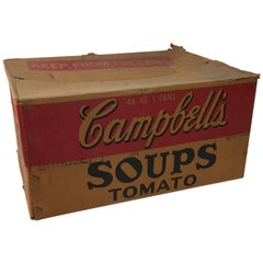 Vintage 1950s Campbell's Tomato Soups Advertising Box