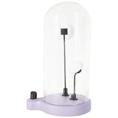 Mini Germes de Lux, Lilac and Gun, Table Lamp by Thierry Toutin, in Stock