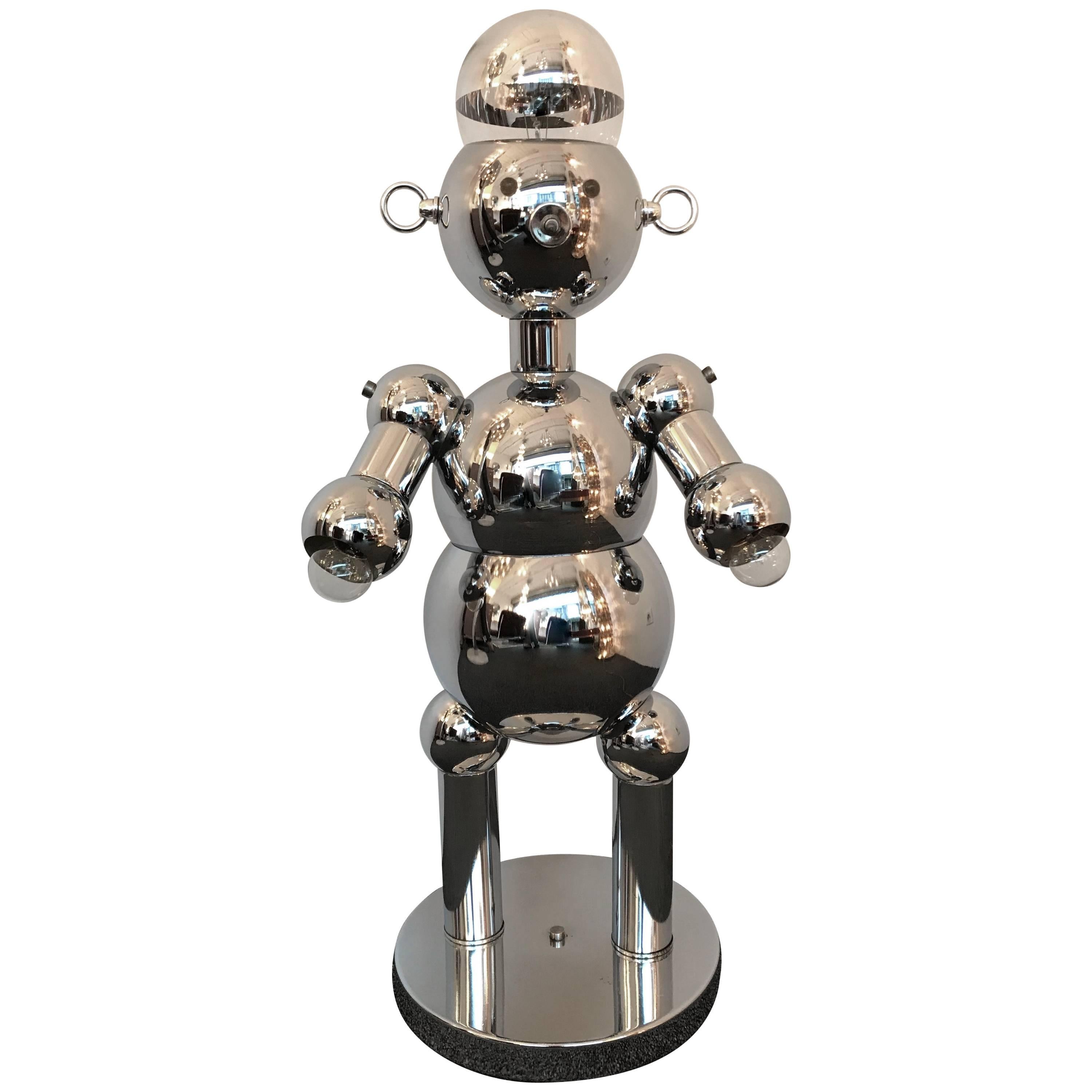 Robot Lamp by Torino Lamp, USA, 1970s