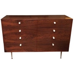 Early Thin Edge Eight-Drawer Rosewood Dresser by George Nelson for Herman Miller