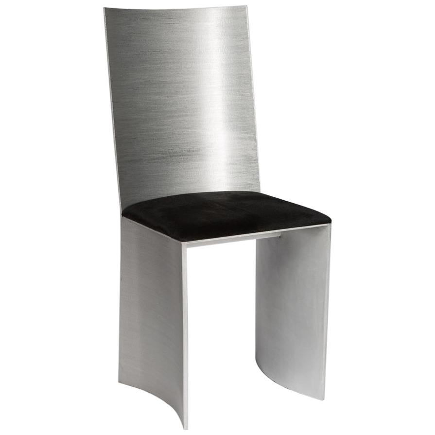 ISU Textured Aluminum Chair by Soraya Osorio