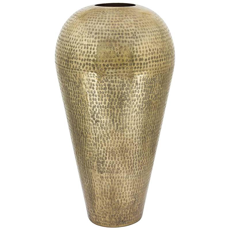Gilded Vase Hand-Hammered