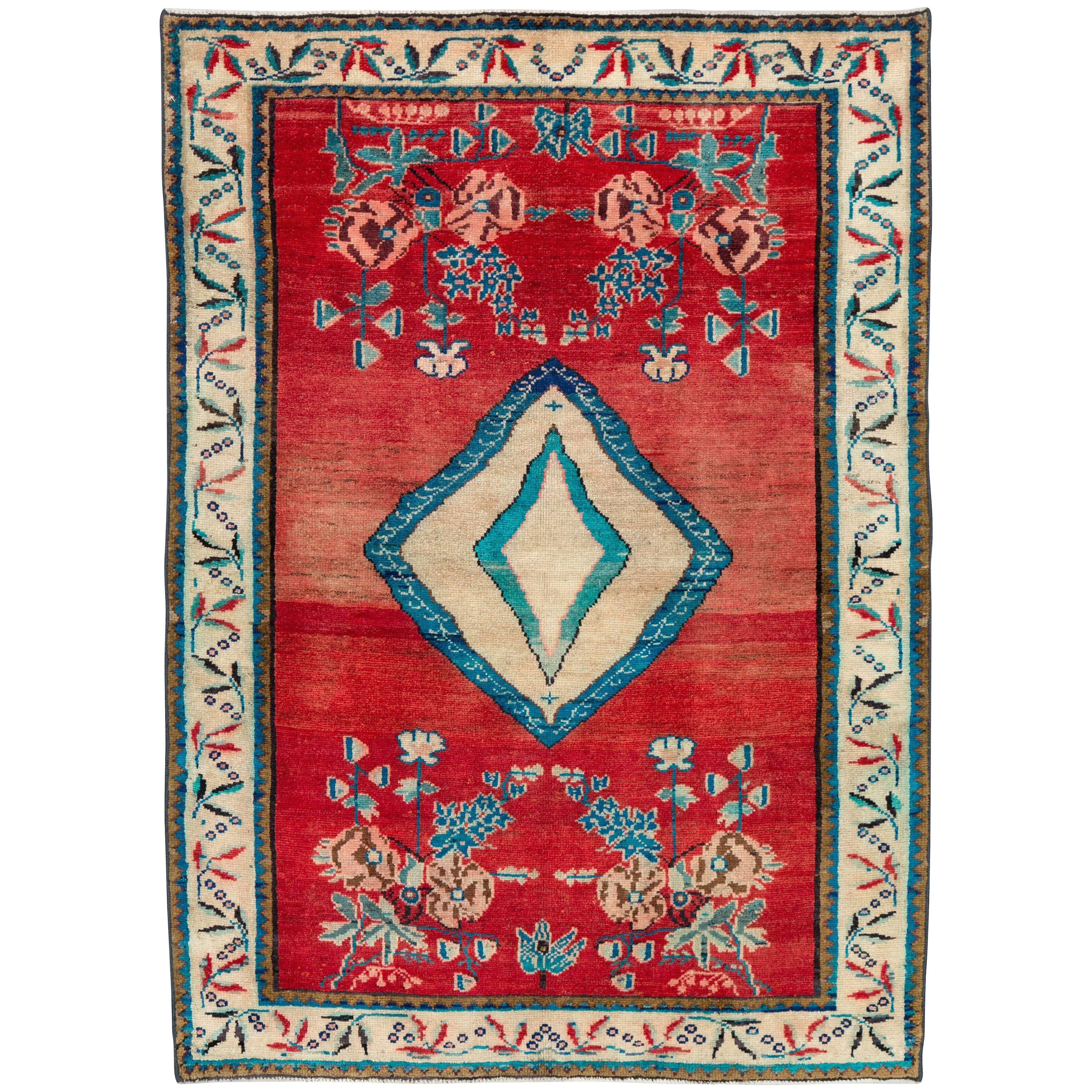 Tapis persan vintage Mahal en vente