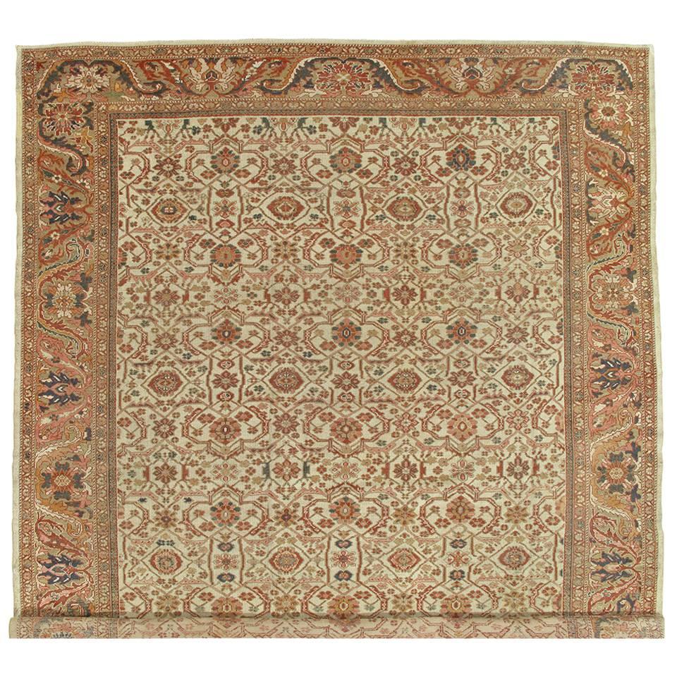 Antique Sultanabad Rug For Sale