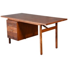 Walnut Desk by Jens Risom