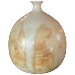 Vintage Midcentury Ceramic Weed Pot Pottery Vase Art
