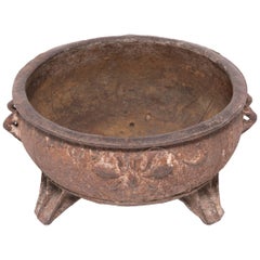 Chinese Cast Iron Urn