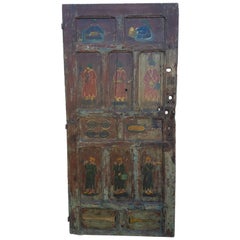Asian Moroccan Multicolor Door Vintage