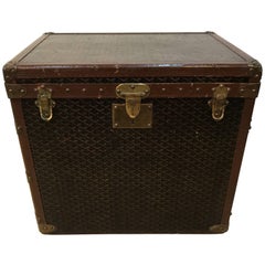 Antique Rare Malles Goyard Trunk