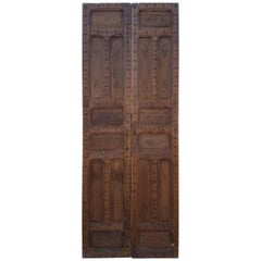 Moroccan Carved Cedar Wood Door-Double Panel Two