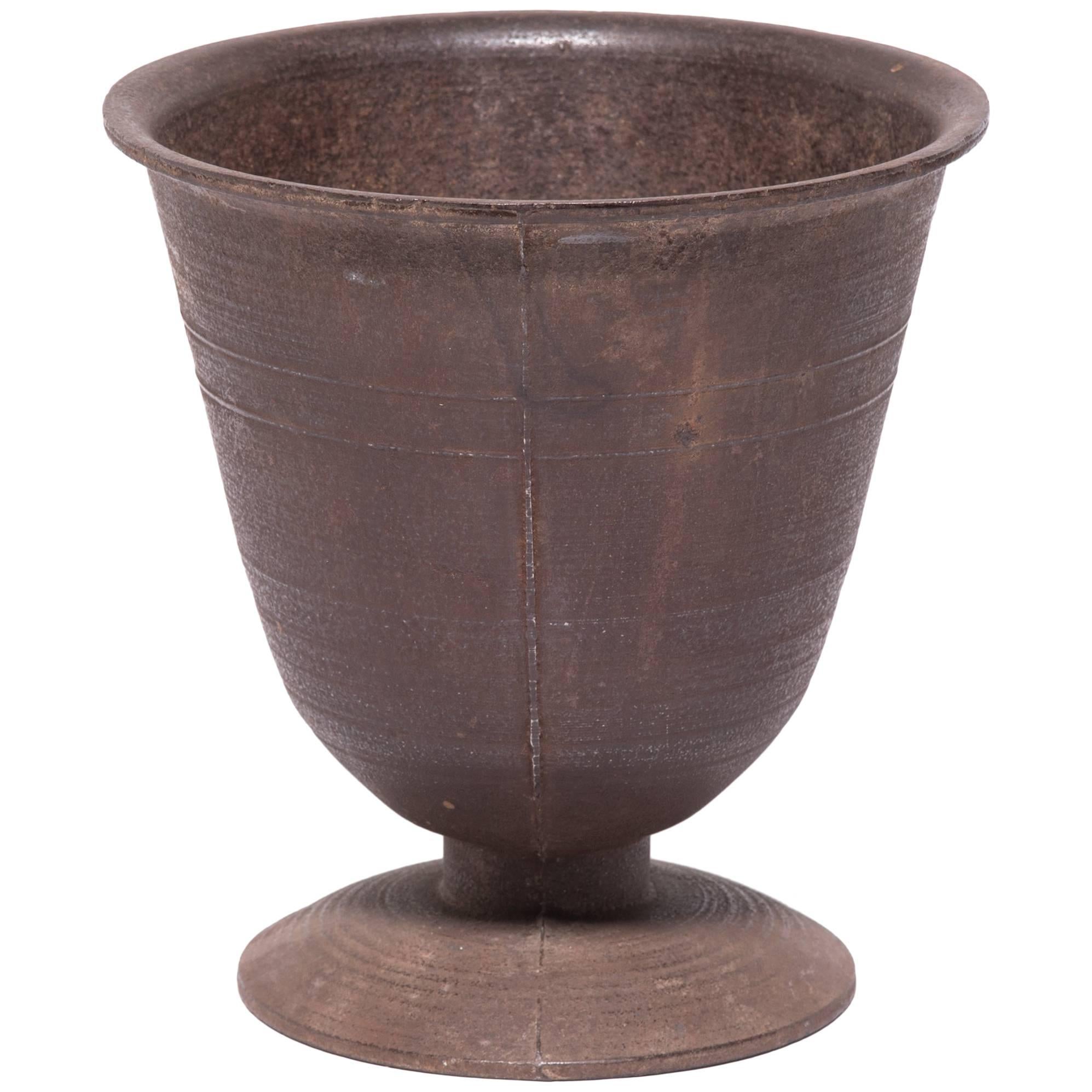 Korean Cast Iron Apothecary Mortar, c. 1900