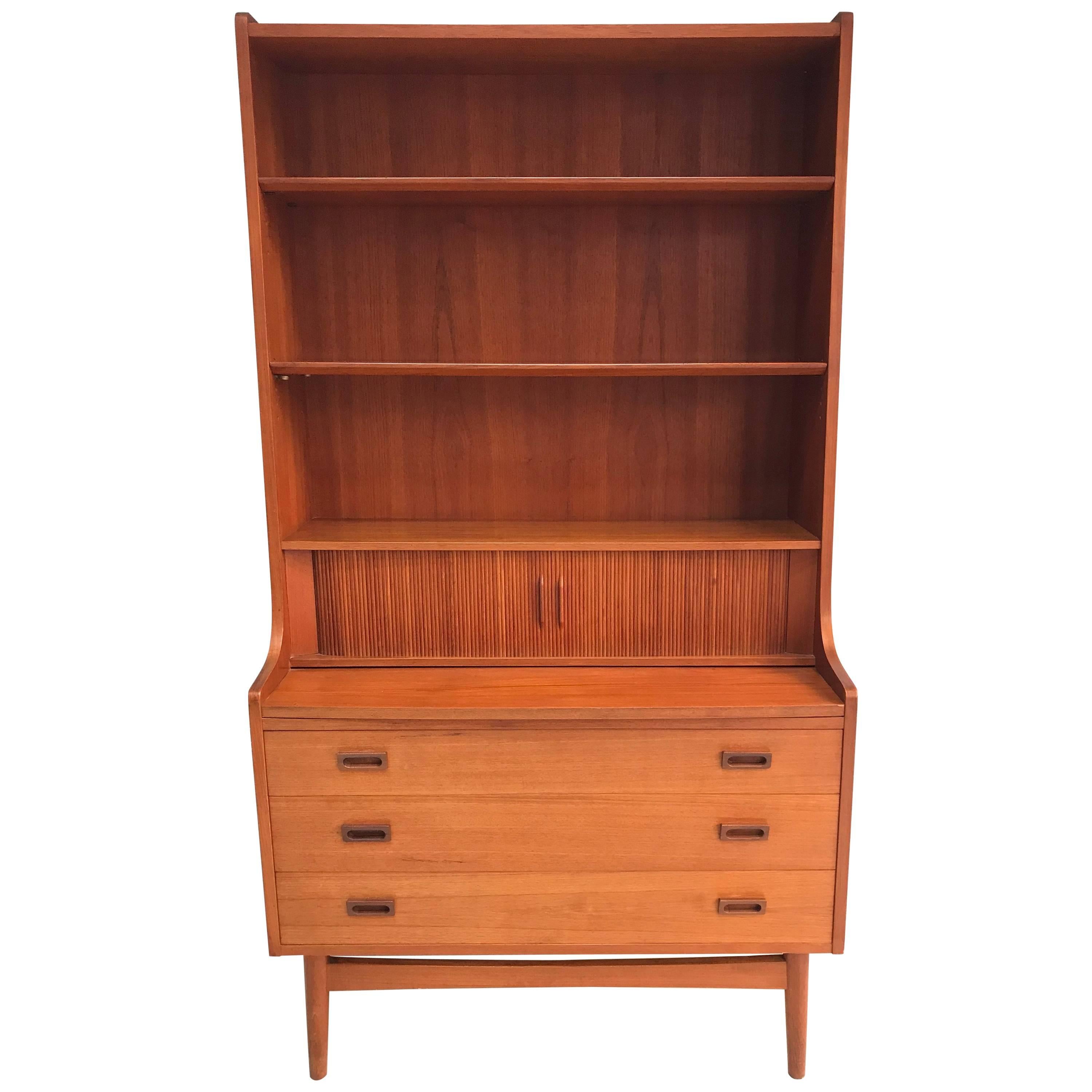 Mid-Century Modern Danish Teak Secretaire