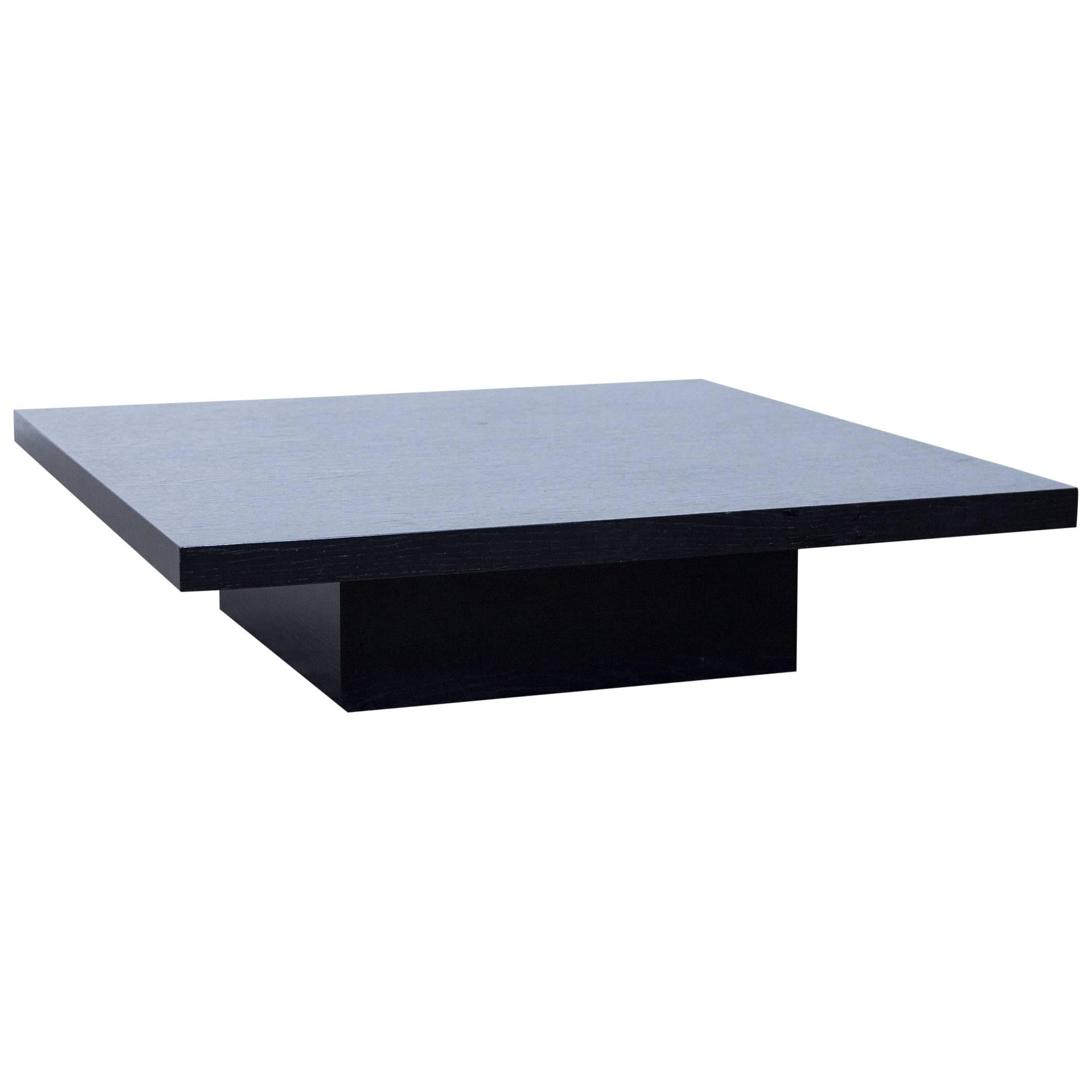Designer Table Wood Black Couch Sofa Table Modern For Sale