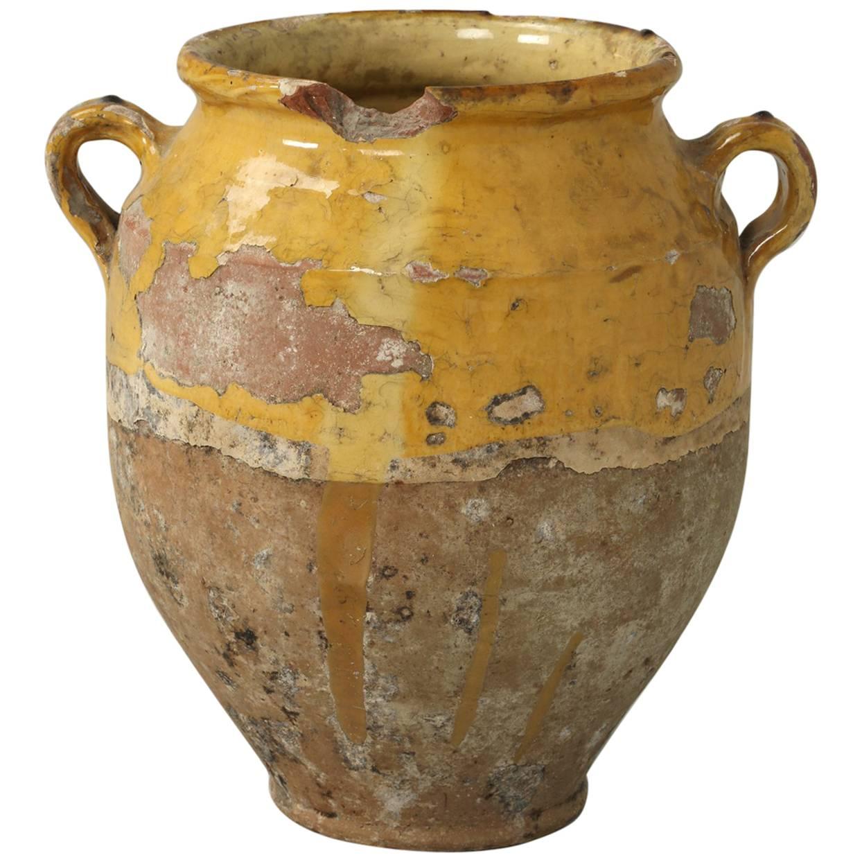 Antique French Confit Pot