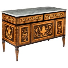 Used Marquetry Commode by Gillows