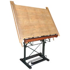Used French Drafting Table, Architect's Table
