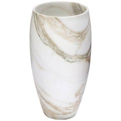 Forza Calacatta Marble Large Vase - In Stock