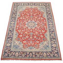 Fine Persian Isfahan Area Rug, circa 1940