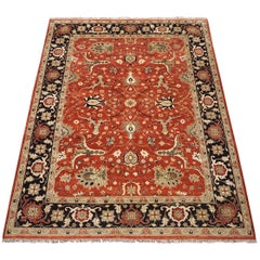 Vegetable Dyed Mahal Sultanabad Rug