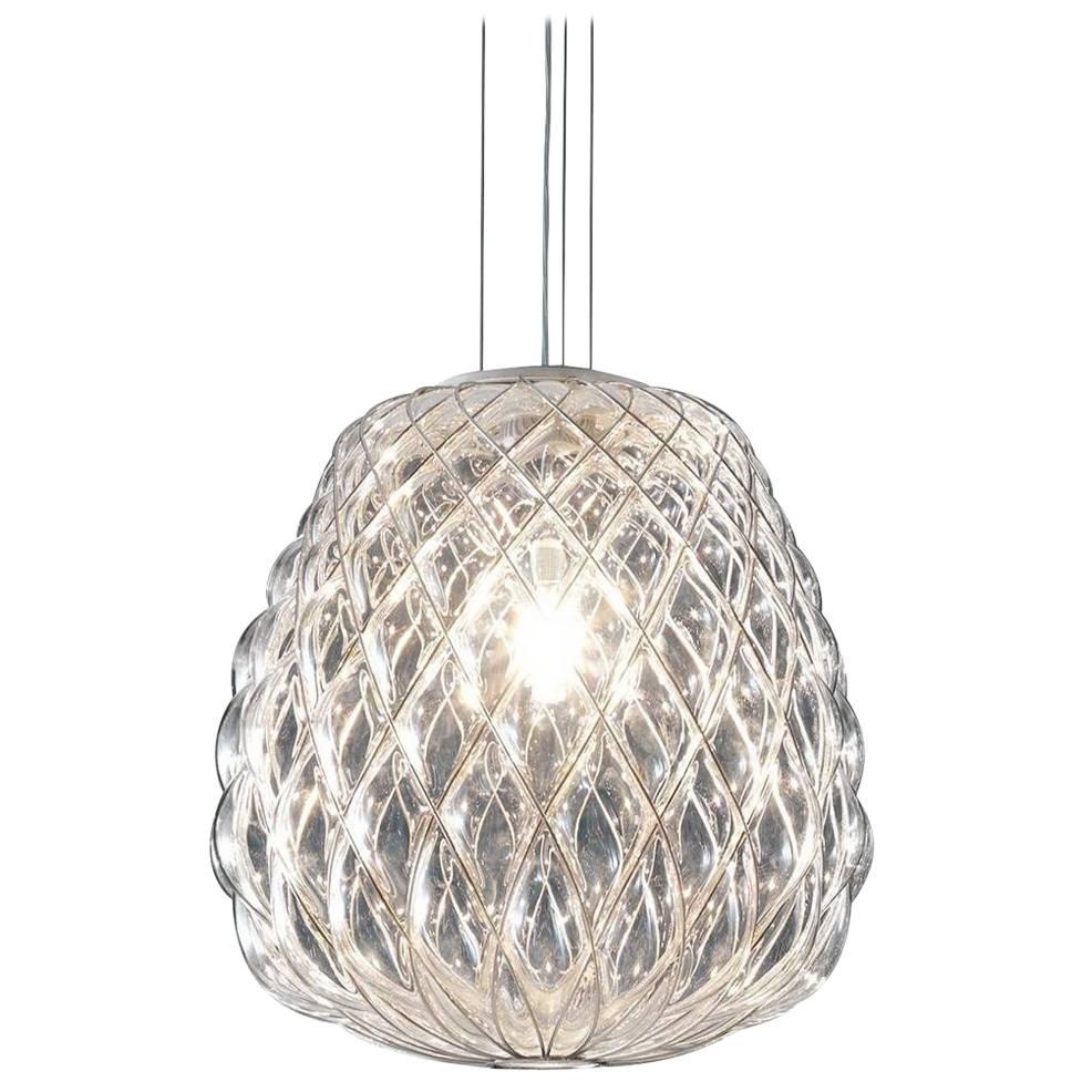 Grande lampe suspendue Pinecone conçue par Paola Navone pour FontanaArte