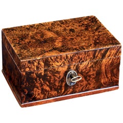 19th Century Alder Root Decorative Box