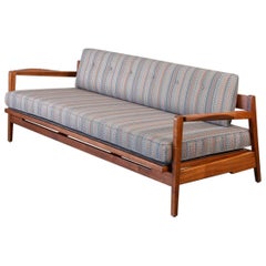 Rare Walnut Daybed by Jens Risom
