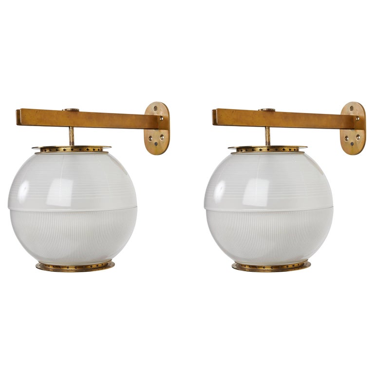 Pair of Ignazio Gardella for Azucena Lp7 sconces, 1955, offered by Rewire