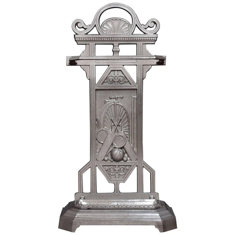 19th Century Cast Iron Stick Umbrella Stand For Sale at 1stDibs