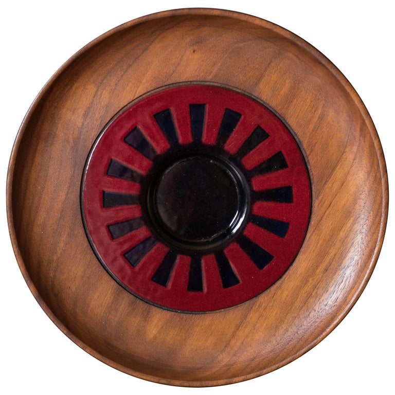 Mid Century Raymor Decorative Serving Dish at 1stDibs