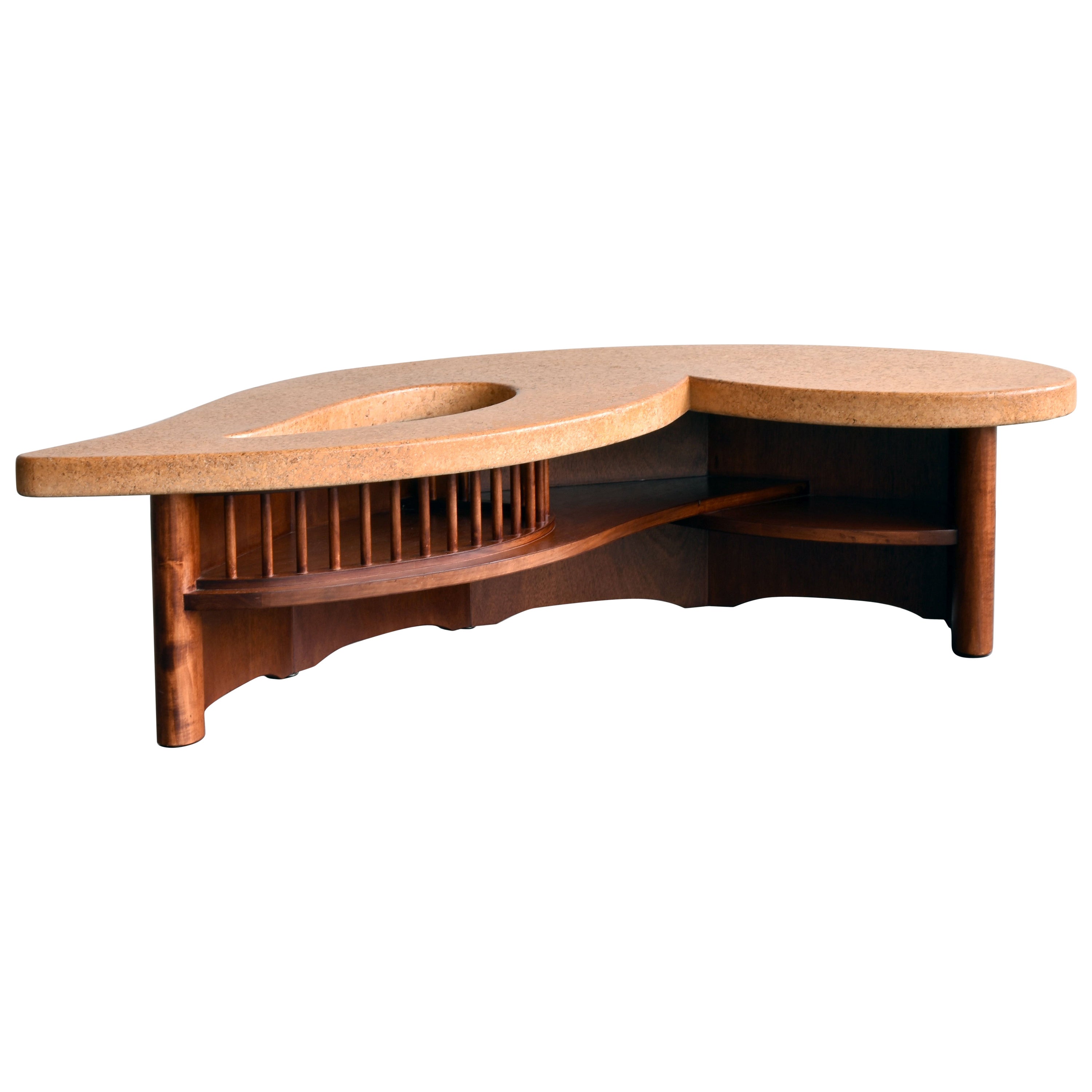 Paul Frankl Cork Coffee Table at 1stDibs