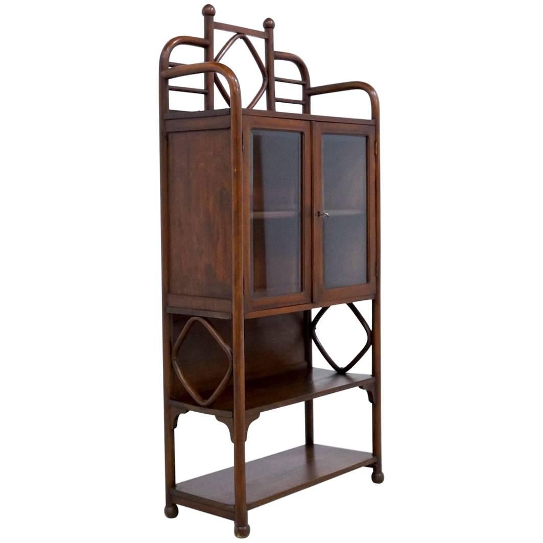 Josef Hoffmann Cabinet Wiener Werkstätten Made by Jacob and Josef Kohn For Sale