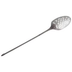 George II Mote Spoon Made Most Probably in London, circa 1750