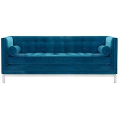 Lampert Sofa in Peacock Velvet