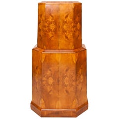 Art Deco Cocktail Cabinet Beautiful Walnut