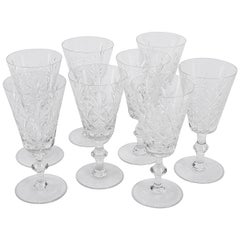 Set of Eight Wine Glasses