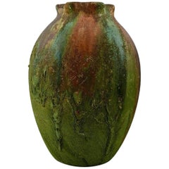 Søren Kongstrand & Jens Petersen Style, Ceramic Vase, Glaze in Brown Shades