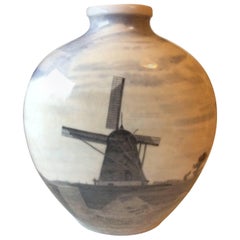 Royal Copenhagen Unique Vase by Karl Sørensen from November 14th 1923
