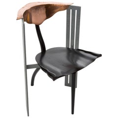 OTA OTANEK, Vitra edition 1988, designer Borek Sipek mix of wood, copper, steel